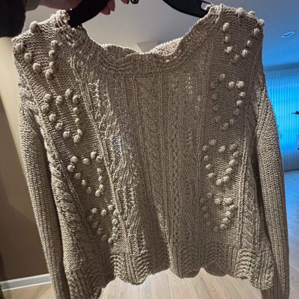 Loveshackfancy Beige Sequined Throughout Embroide… - image 6